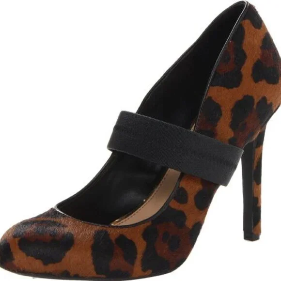 Jessica Simpson Sacha Leopard Print Pumps Size 8 - Picture 1 of 10